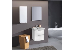 Мебель для ванной Dreja.eco Q 55 белая