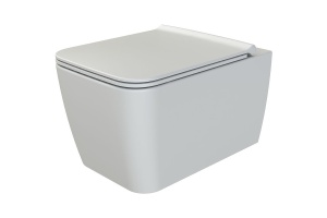 Унитаз подвесной с функцией биде Boheme Zen с крышкой белый матовый