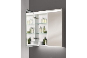 Шкаф зеркальный Option 75 с подсветкой пекан/меламин Geberit 500.205.00.1 - 3