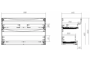 Тумба под раковину BelBagno Etna 100 светлое дерево - 3