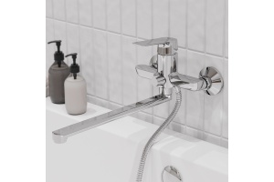 Смеситель для ванны с длинными изливом - 2
