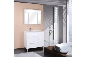 Тумба с раковиной Onika Олимп 90 белый - 3