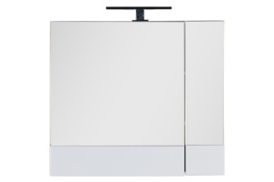 Зеркало-шкаф Aquanet Нота 75 камерино белый - 3