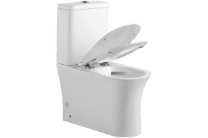 Унитаз-компакт Agger белый с бачком и сиденьем микролифт