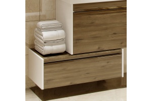 Тумба AQUATON Капри 80 таксония темная