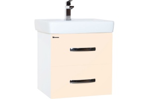 Тумба для комплекта Bellezza Рокко 50 подвесная, бежевая (мини)