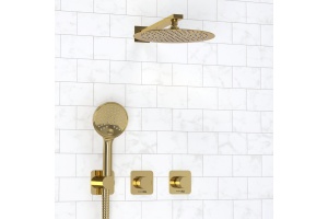 A7651.303.183.208.280.197.207  Встраиваемый комплект для душа с верхней душевой насадкой и лейкой - 2