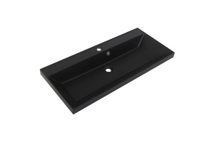 Раковина BelBagno 90х45 черный матовый (BB900/450-LV-ART-AST-NERO) - 2