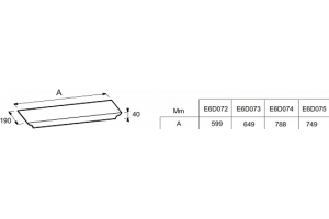 Полка Jacob Delafon  (E6D072-P6) - 3