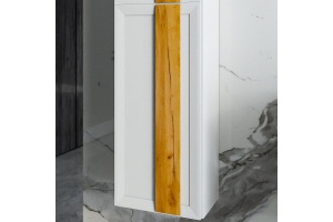 Шкаф подвесной Бриклаер Берлин 90 белый глянец (4627125416118)