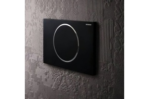 Кнопка смыва Geberit Sigma 10 115.758.14.5 черный матовый / хром глянцевый - 3