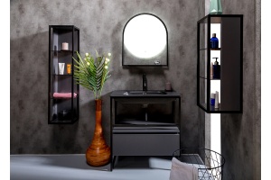 Тумба Armadi Art Loft 80 подвесная черный - 2