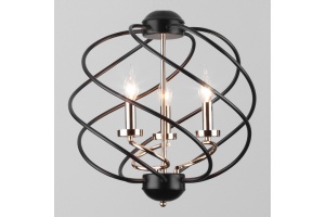Подвесная люстра Eurosvet Sorrel 60105/3 черный