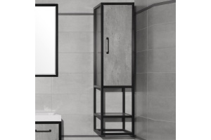 Шкаф-пенал Style Line Лофт 30 бетон