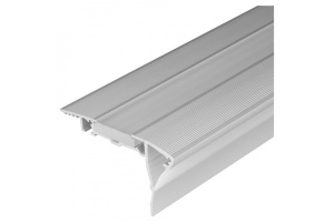 Профиль с экраном Arlight ALU-STAIR-DK-2000 ANOD+FROST 015473