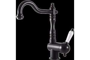 Смеситель для кухни Rav Slezak Labe черный матовый