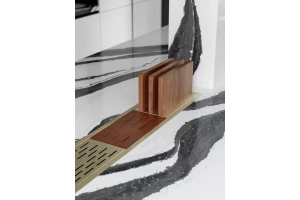 Встраиваемая сушка для посуды Omoikiri светлое золото (4999012) - 2