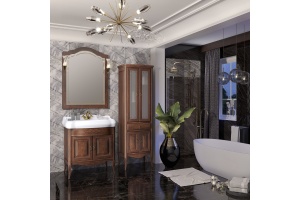 Мебель для ванной Opadiris Лоренцо 80 светлый орех