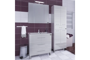 Шкаф-пенал СанТа Омега 60 напольный - 2