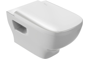 Комплект Система инсталляции для унитазов Jacob Delafon E5504-NF + Чаша для унитаза подвесного Jacob Delafon Struktura EDE102 + Кнопка смыва Jacob Delafon E4316-CP хром + Крышка-сиденье Jacob Delafon Struktura E70024 с микролифтом - 2