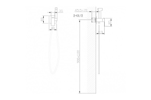 Гигиенический душ Abber Daheim хром - 3