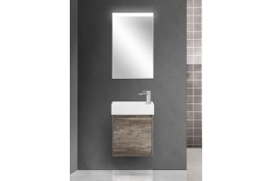 Комплект мебели Belbagno Kraft Mini 50 L темное дерево