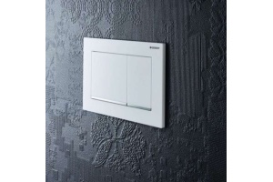 Кнопка смыва Geberit Sigma 30 115.883.KJ.1 белый / хром - 3