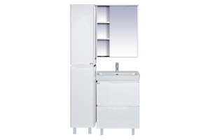 Тумба с раковиной Misty Венера 60 белая - 3