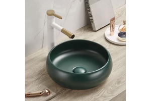 COMFORTY. Раковина COMFORTY 113MDG темно зеленый матовый