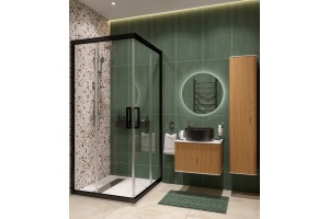 Мебель для ванной STWORKI Ноттвиль 60 дуб верона, с отверстием под смеситель , с раковиной BOCCHI Vessel черной - 3