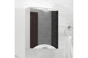 Зеркало-шкаф Style Line Жасмин-2 50/С Люкс, белый