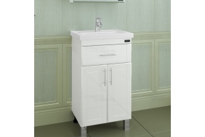 Тумба с рааковиной напольная Санта Дублин 50 белый