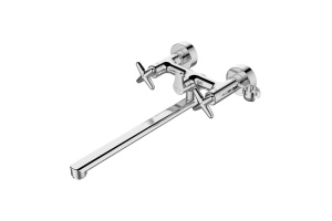 Смеситель для ванны с длинным изливом