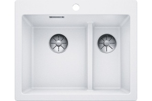 Мойка кухонная Blanco Pleon 6 Split белая