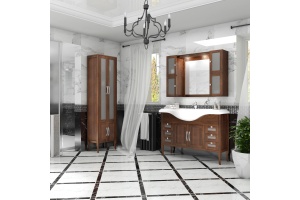 Шкаф-пенал Opadiris Мираж 50 светлый орех - 2