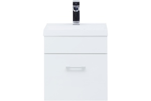 Тумба с раковиной Aquanet Нота 40 белая - 3