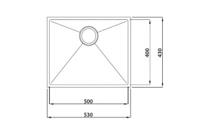 Мойка кухонная Kaiser KSM-5343 - 2