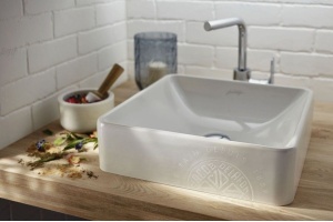 Рукомойник Jacob Delafon Vox EVG102-PT6 логотип 1930