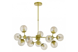 Люстра на штанге LUMINA DECO  LDP 160-12 GD