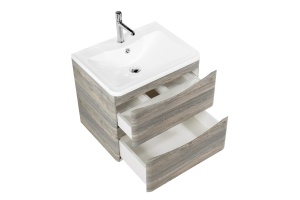 Тумба с раковиной BelBagno Acqua 60 светлое дерево - 3