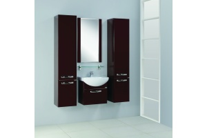 Тумба с раковиной Акватон Ария 50 темно-коричневая - 2