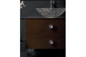 Столешница под раковину Armadi Art Lucido 100 темно - коричневый - 3