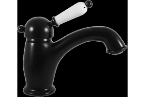 Смеситель для раковины Rav Slezak Labe черный матовый