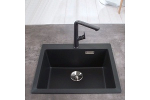 Мойка из гранита Blanco Pleon черный (521678) - 2
