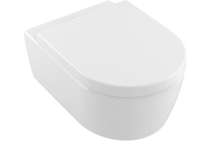 Унитаз подвесной Villeroy & Boch Avento 5656HR01 alpin, безободковый