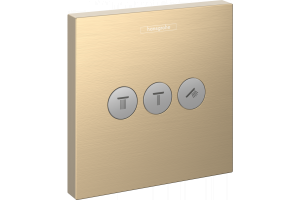 Переключатель потоков Hansgrohe ShowerSelect шлифованная бронза