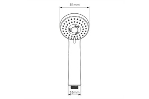 NEW A120 Лейка 3-функциональная - 3