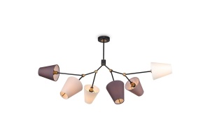 Люстра на штанге Freya Hats FR5370CL-06B