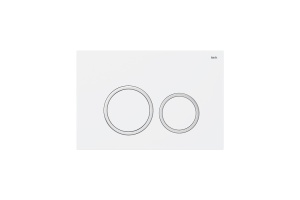 Клавиша смыва, универсальная, белая