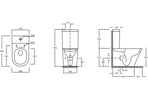Унитаз-компакт Jacob Delafon Rodin+ UJAB102-00 - 3